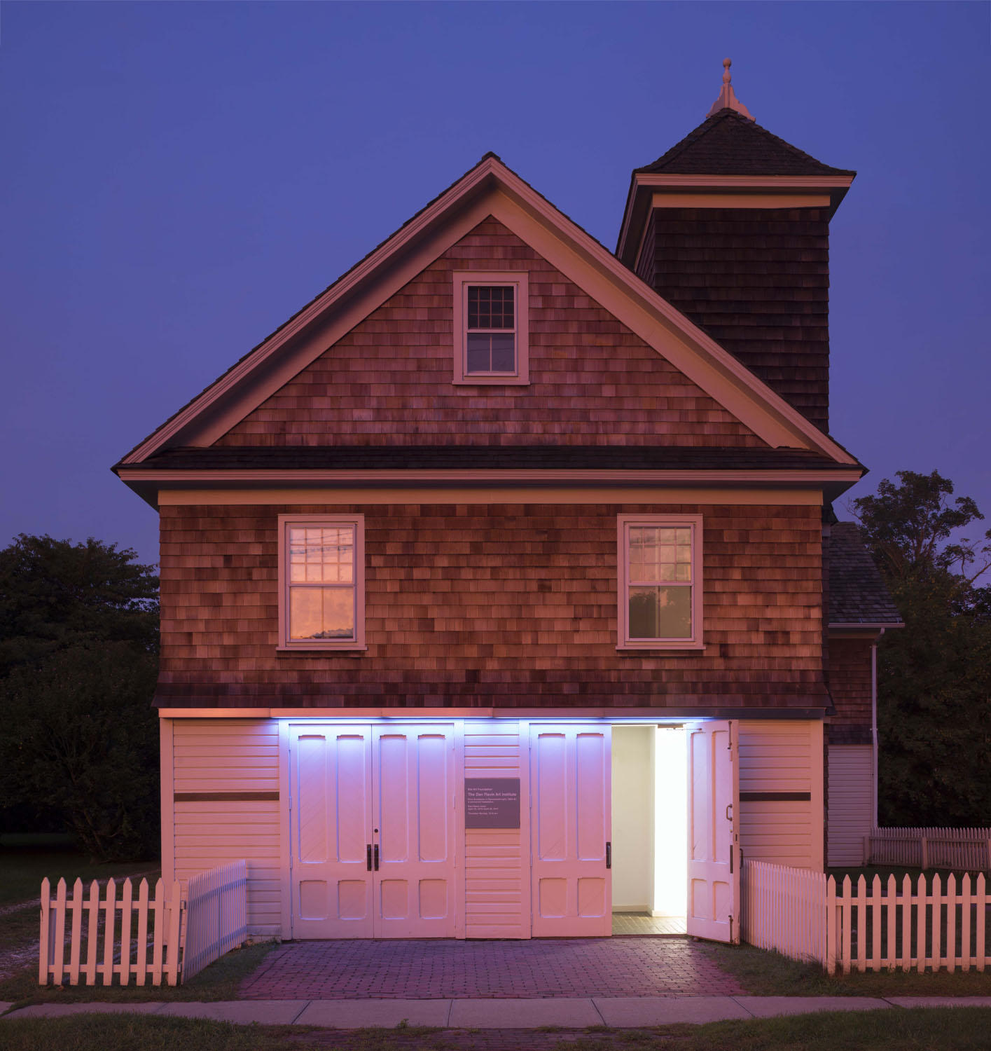 The Dan Flavin Art Institute at Dia Bridgehampton