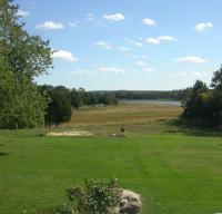 The view toward Accabonac Creek.